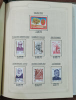 India 1981-94 Complete Years well Hand Written Fine Used mounted Collection