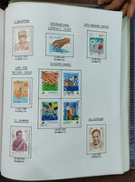 India 1981-94 Complete Years well Hand Written Fine Used mounted Collection