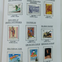 India 1981-94 Complete Year Pack well Hand Written Fine Used mounted Collection