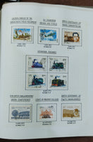 India 1981-94 Complete Years well Hand Written Fine Used mounted Collection