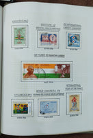 India 1981-94 Complete Years well Hand Written Fine Used mounted Collection