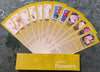 India Post Flower Stamp Printed Set of 12 Bookmarks no.1