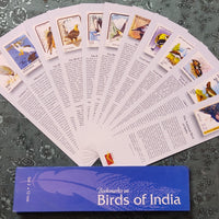 India Post Birds Stamp Printed Set of 12 Bookmarks Set-2