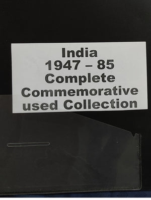India 1947-85 Complete Years Fine Used mounted Collection