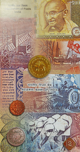India 2010 Reserve Bank of India Mahatma Gandhi Phila-2567 Blank Folder