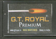 India PREMIUM Brand Safety Match Box Label # MBL112