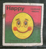 India HAPPY Brand Safety Match Box Label # MBL170