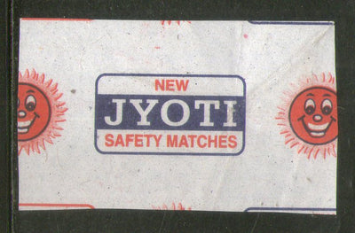 India JYOTI Brand Safety Match Box Label # MBL193
