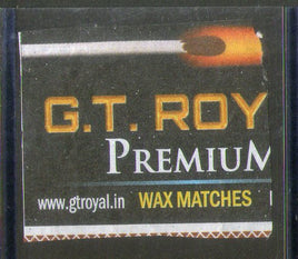 India PREMIUM Brand Safety Match Box Label # MBL357