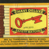 India CHAVI Brand Match Box Label # MBL376