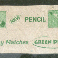 India PENCIL Brand Safety Match Box Label # MBL386