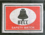 India BELL Brand Safety Match Box Label # MBL49