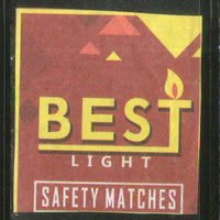 India BEST Brand Safety Match Box Label # MBL69