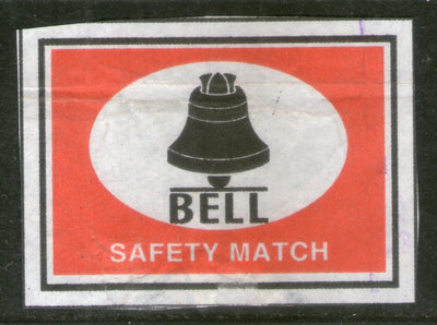 India BELL Brand Safety Match Box Label # MBL99