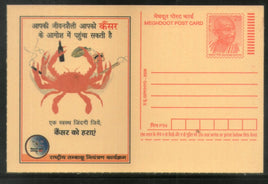 India 2008 Smoking Tobacco Control Cancer Hindi Meghdoot Post Card Postal Stationery # 418