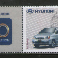 India 2018 Hyundai Automobile Motors Brilliant Moments Transport My Stamp MNH #  M85