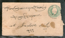 India 1907 ½An KEd PSE t.w. Cooper  T24d J-76/2OC canc Also Indore Cds # PH56