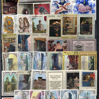 Russia USSR 36 Diff. Transport Ship Car Painting Snake Sea shell Architecture Used Stamps # 12