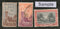 India 1951 Used Year Pack of 3 Stamps Asian Games Geological Survey