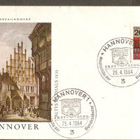 Germany 1964 Hannover Altes Rathaus Town Hall Architecture Cover