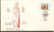 India 1987 Dogra Regiment Military Costume Phila-1080 FDC
