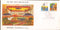 India 2006 Children's Day Paintings Krishna & Karna Phila-2225 Se-tenant FDC