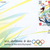 India 2012 London Olympic Games Badminton Sailing Rowing Handball 4v FDC