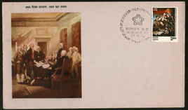 India 1976 American Revolution Bicentenary Phila-686 FDC