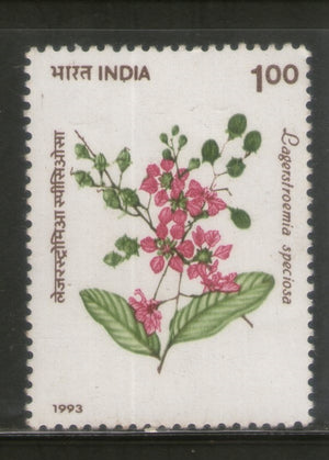 India 1993 100p Indian Flowering Trees 1v Phila-1382 MNH
