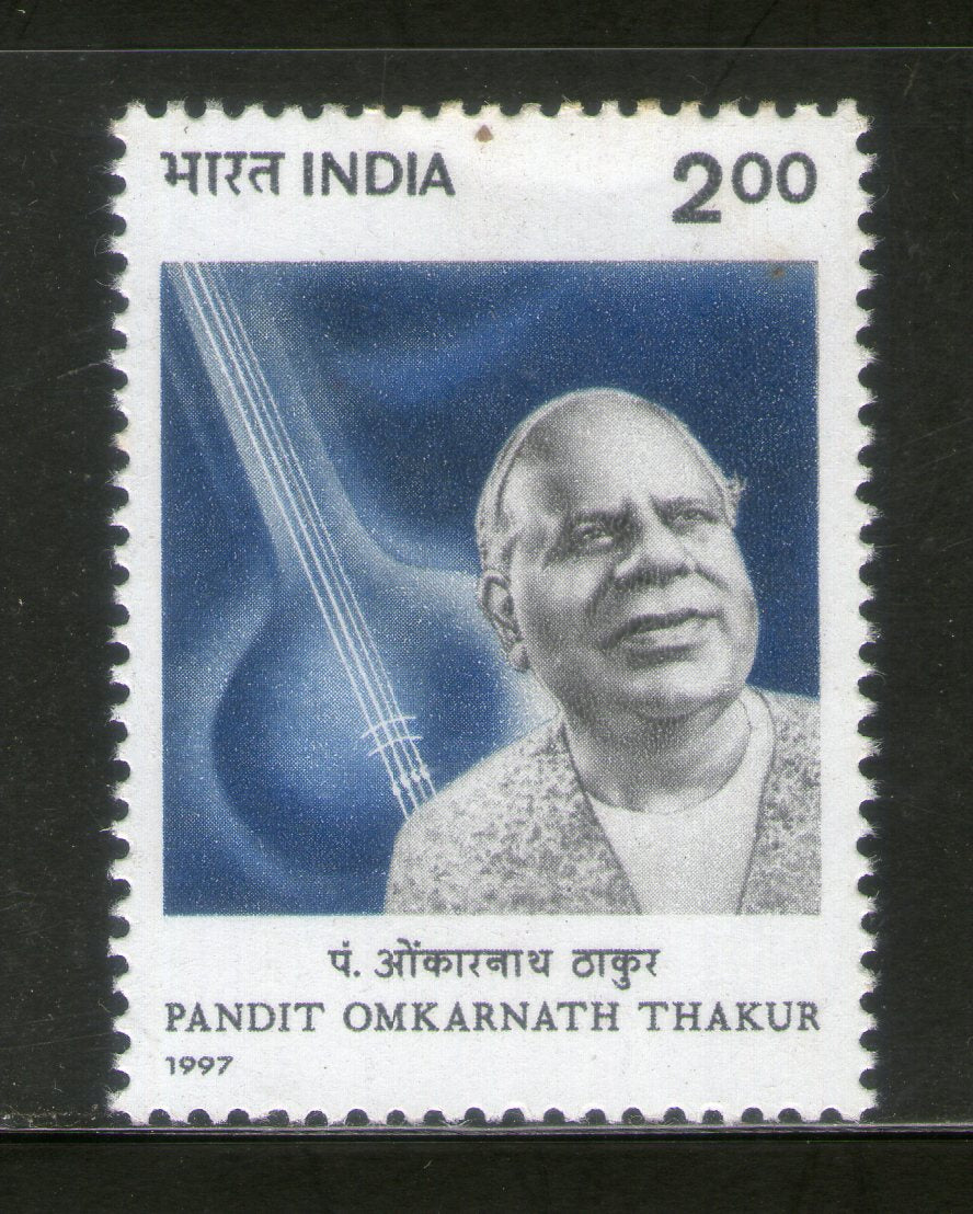 India 1997 Omkarnath Thakur Musician Phila-1545 MNH