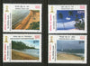 India 1997 Beaches of India Tourism Phila-1550-53 MNH