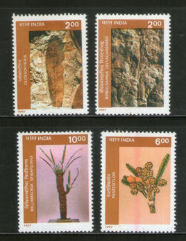 India 1997 Birbal Sahni Institute of Paleobotany Phila-1560-63 MNH
