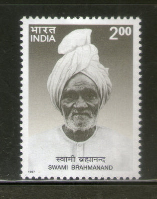 India 1997 Swami Brahmanand  Phila-1564 MNH