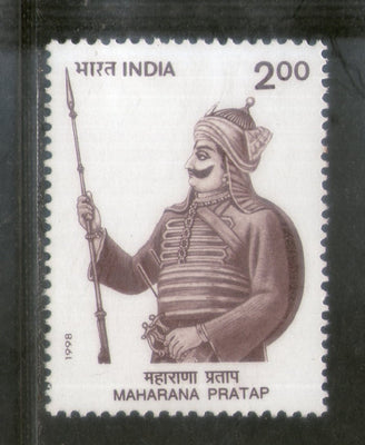 India 1998 Maharana Pratap Phila-1603 MNH