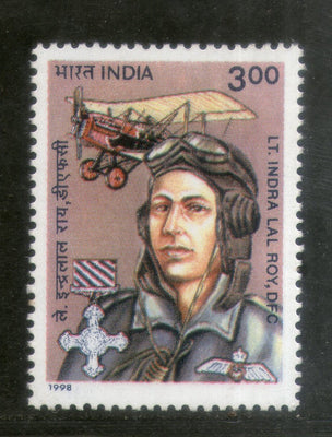 India 1998 Lt. Indra Lal Roy DFC Phila 1660 MNH