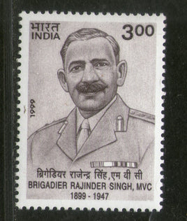 India 1999 Brigadier Rajinder Singh Phila 1718 MNH
