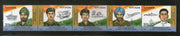 India 2000 Gallantry Award Winners Se-tenant Phila-1741 MNH