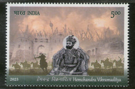 India 2023 Hemchandra Vikramaditya 1v MNH
