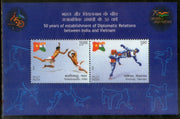 India 2023 50 Years of India Vietnam Relations Joints Issue Sport M/s MNH
