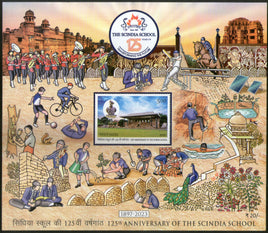 India 2023 125th Anni. of Scindia School M/s MNH