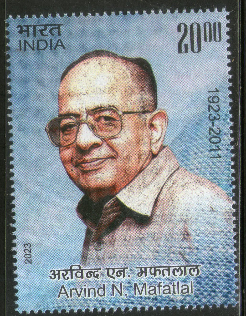 India 2023 Arvind N Mafatlal 1v MNH| Phil India Stamps