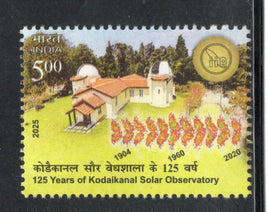 India 2025 Kodaikanal Solar Observatory 1v MNH