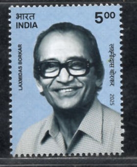India 2025 Laxmidas Borkar 1v MNH