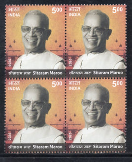 India 2025 Sitaram Maroo 1v BLK/4 MNH
