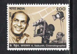 India 2025 K Vaikunth Cinematographer 1v MNH