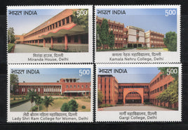 India 2026 Women's Colleges of Delhi 4v MNH