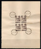 India 1969 Thakkar Bapa Phila-503 BLK/4 FD Cancelled on Plain Paper