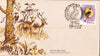 India 1983 Hornbill Bombay Natural History Birds Wildlife Phila-940 FDC
