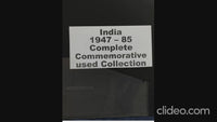 India 1947-85 Complete Years Fine Used mounted Collection