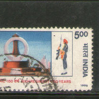 India 1996 Sikh Regiment Phila-1508 Used Stamp